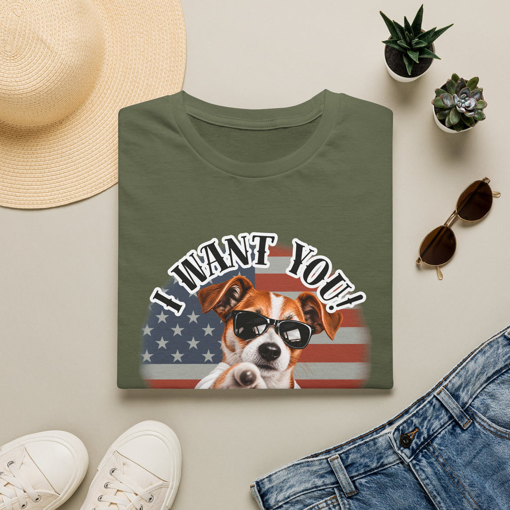 I WANT YOU!...To Pay the Cheese Tax! – Jack Russell - Supersoft Unisex T-shirt