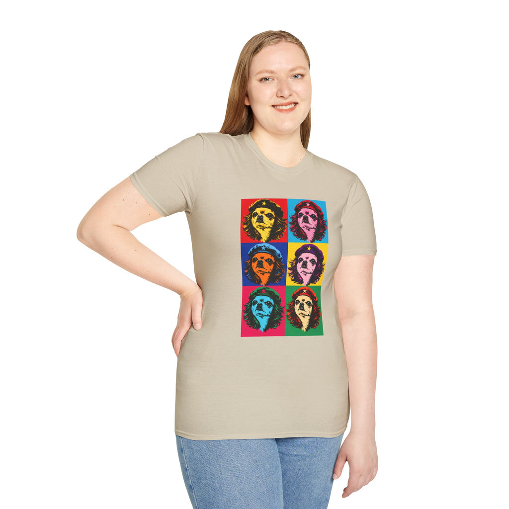 Chih Guevara – The Pop Art Paw-volution! - Supersoft Unisex T-shirt