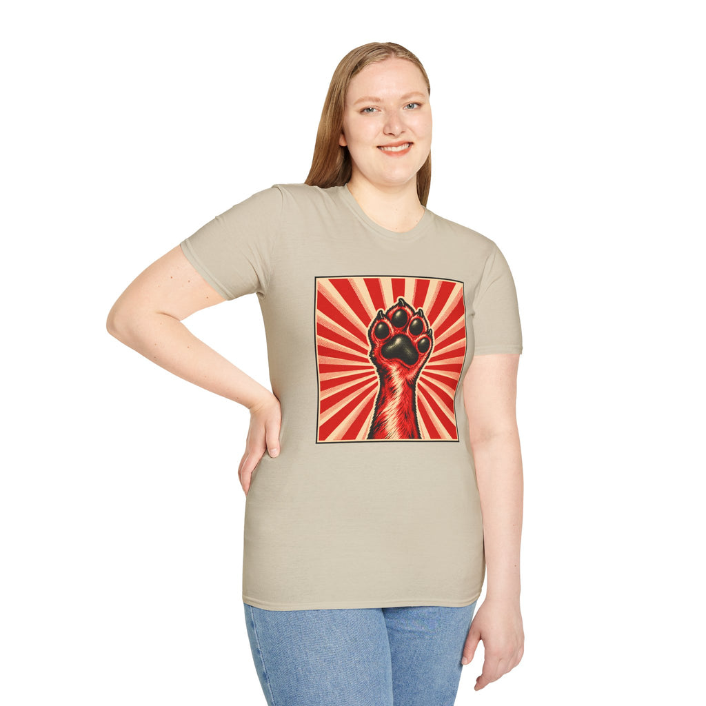 Power to the Paws! – The Canine Revolution - Supersoft Unisex T-shirt