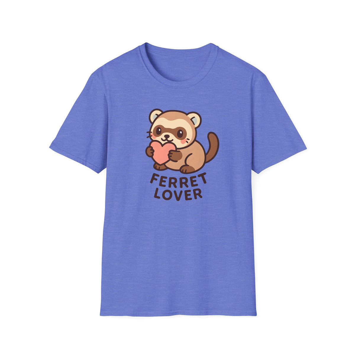 Ferret Lover Cute Kawaii –  Supersoft Unisex T-Shirt