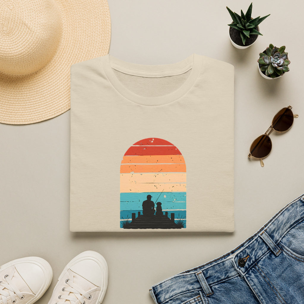 Just Me, My Dog & the Water –  Supersoft Unisex T-Shirt
