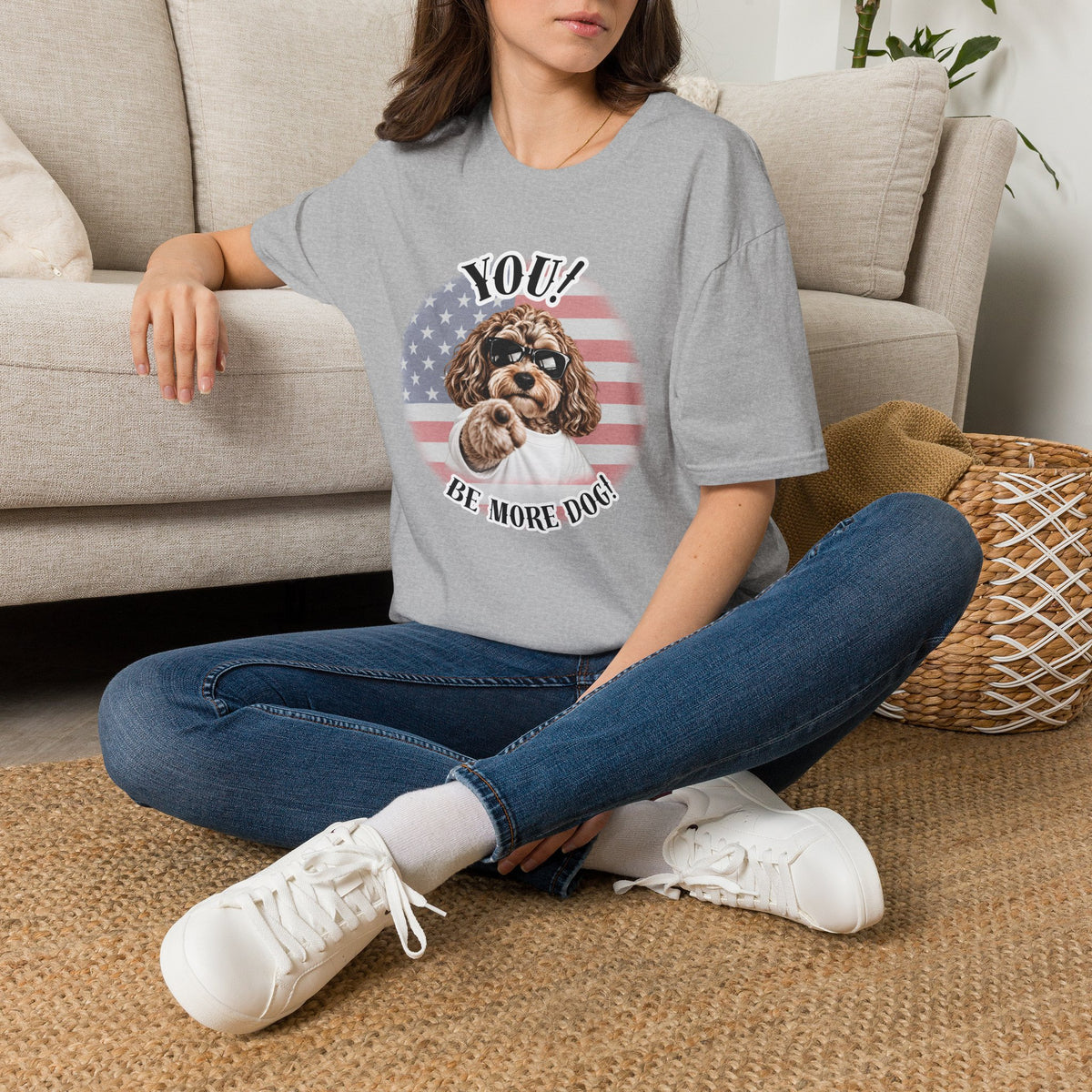 YOU!...Be More Dog! – Cockapoo - Supersoft Unisex T-shirt