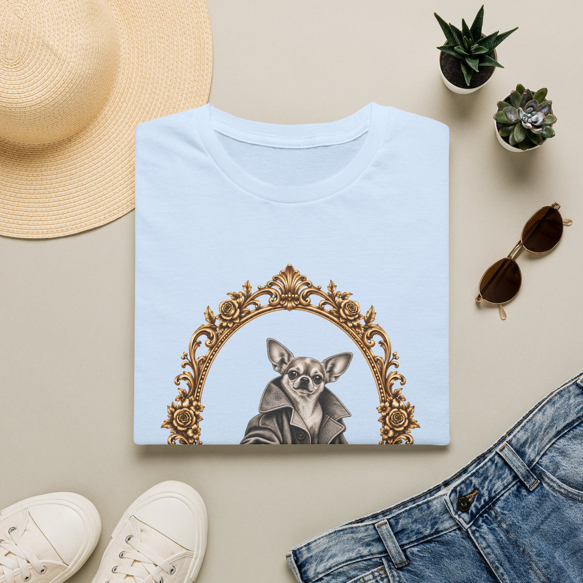 The Little Lord of Luxury – Chihuahua - Supersoft Unisex T-shirt