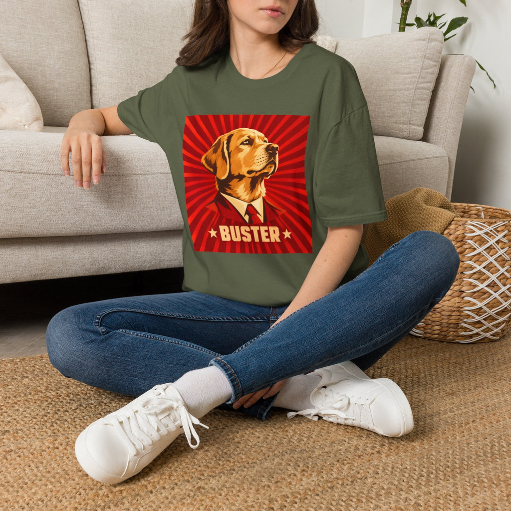 First Comrade Buster – Supreme Leader of the Biscuit Revolution - Supersoft Unisex T-shirt