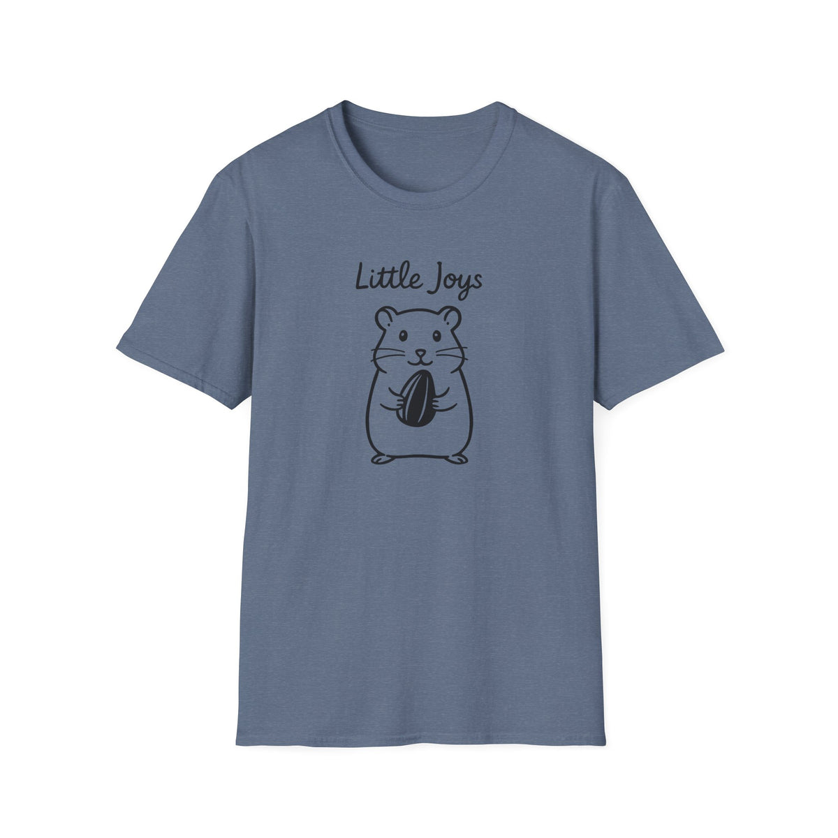 Hamster Silhouette –  Supersoft Unisex T-Shirt