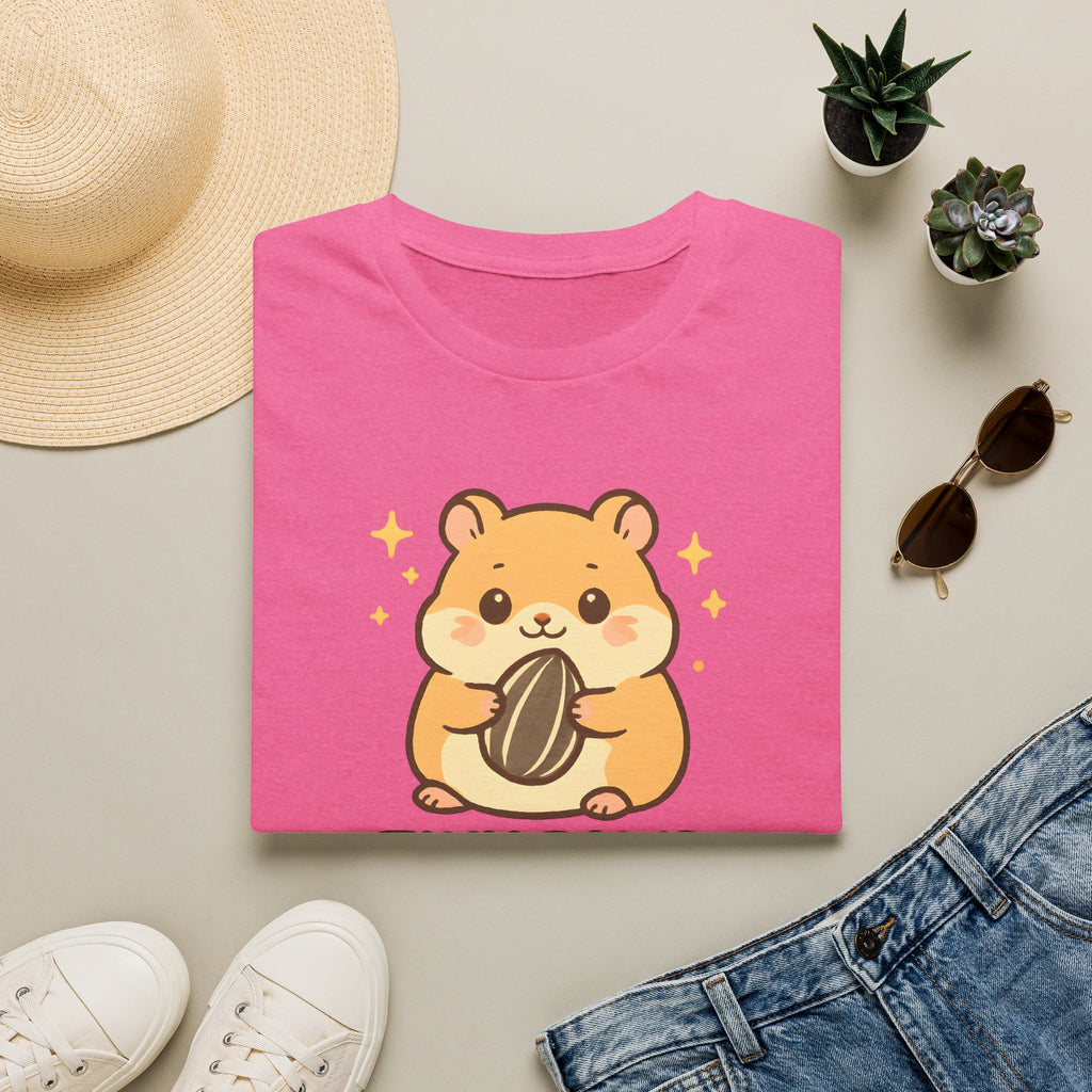 Tiny Paws, Big Love Hamster Cute Kawaii –  Supersoft Unisex T-Shirt