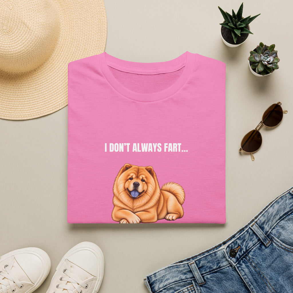 I Don’t Always Fart...But When I Do, I Leave The Room - Chow Chow Supersoft Unisex T-Shirt