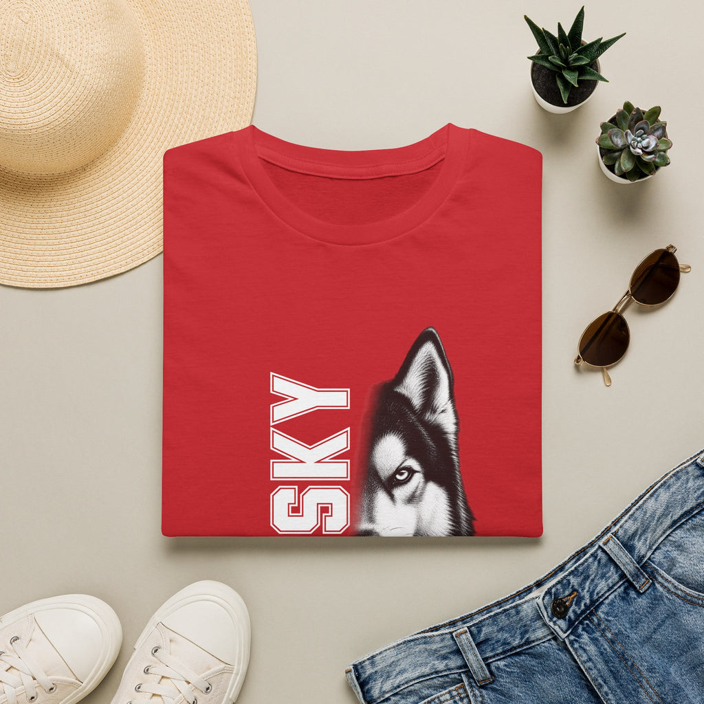 Siberian Husky On Duty - Supersoft Unisex T-shirt