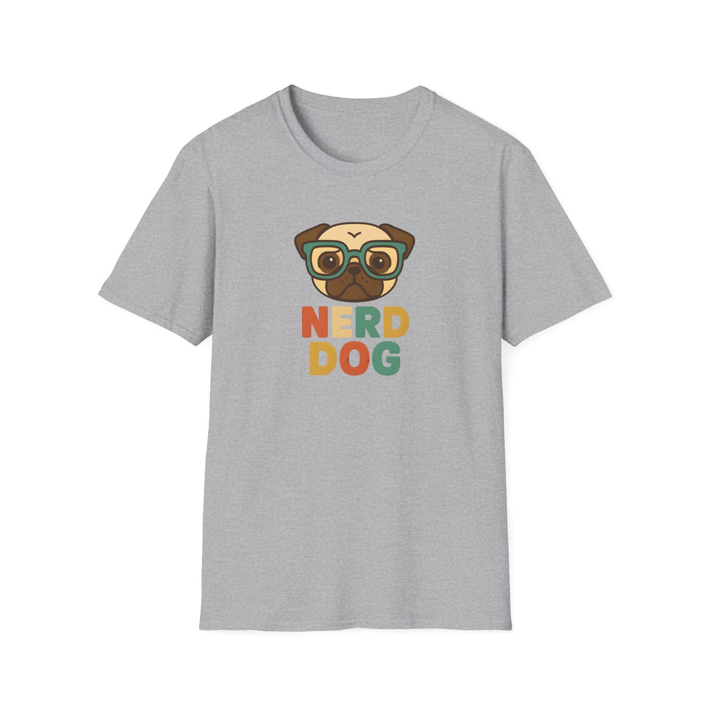 Nerd Dog  –  Supersoft Unisex T-Shirt