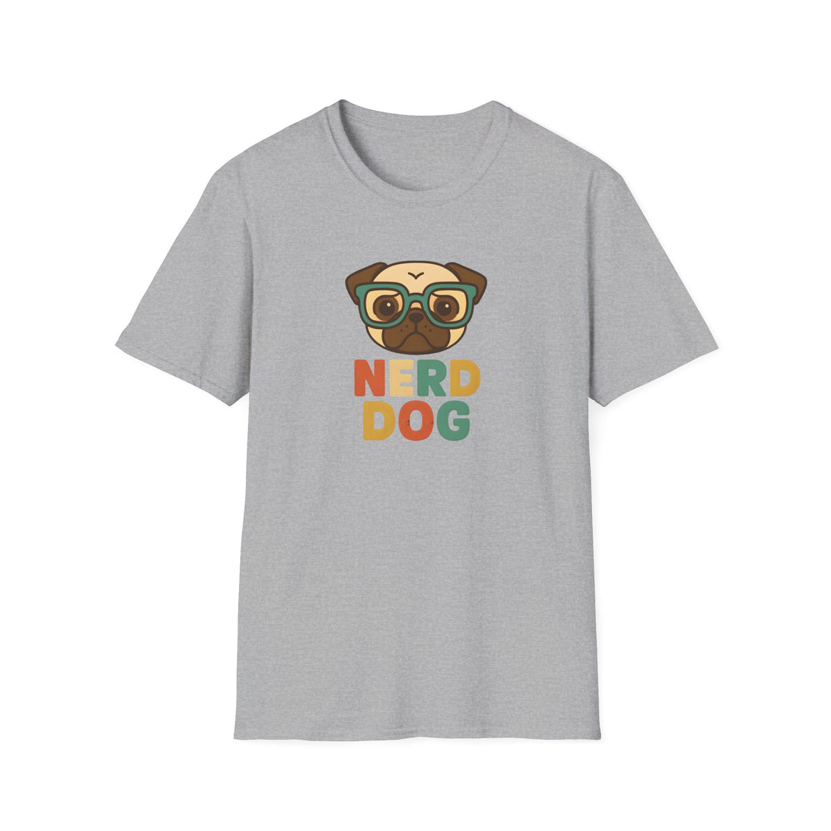Nerd Dog  –  Supersoft Unisex T-Shirt