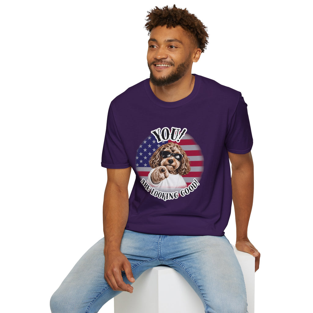 YOU!...Are Looking Good! – Cockapoo - Supersoft Unisex T-shirt