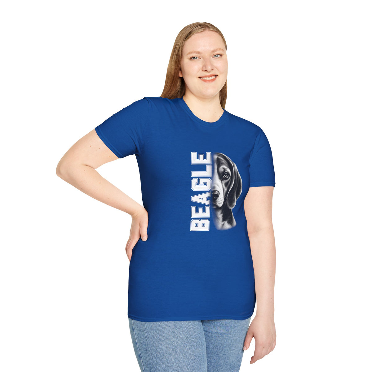 Beagle On Duty - Supersoft Unisex T-shirt