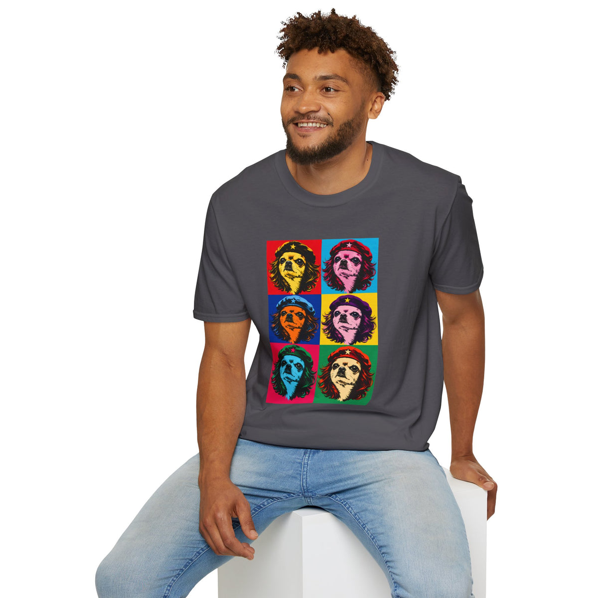Chih Guevara – The Pop Art Paw-volution! - Supersoft Unisex T-shirt