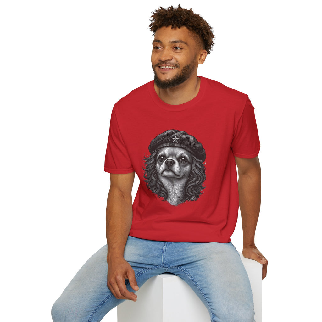 Chih Guevara – The Face of the Pawvolution! - Supersoft Unisex T-shirt