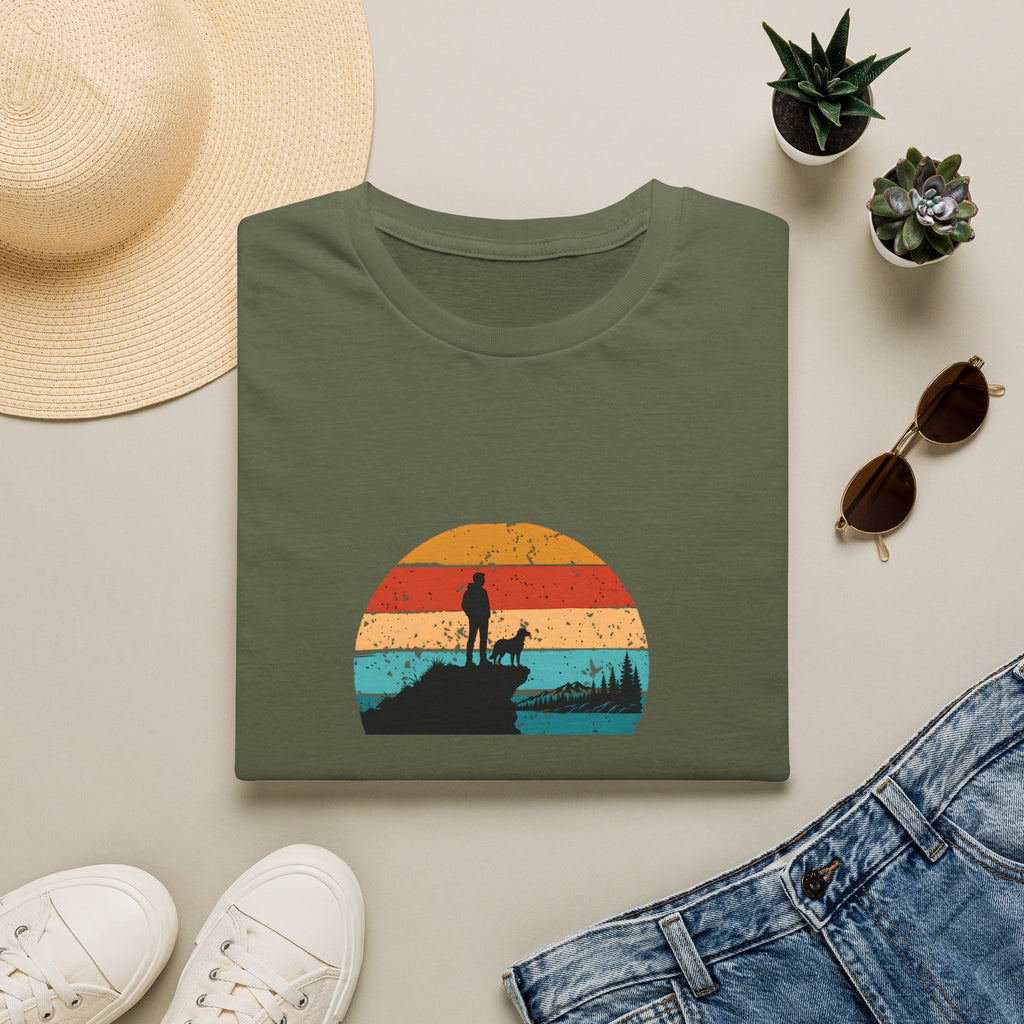 The Best View Comes With a Dog –  Supersoft Unisex T-Shirt
