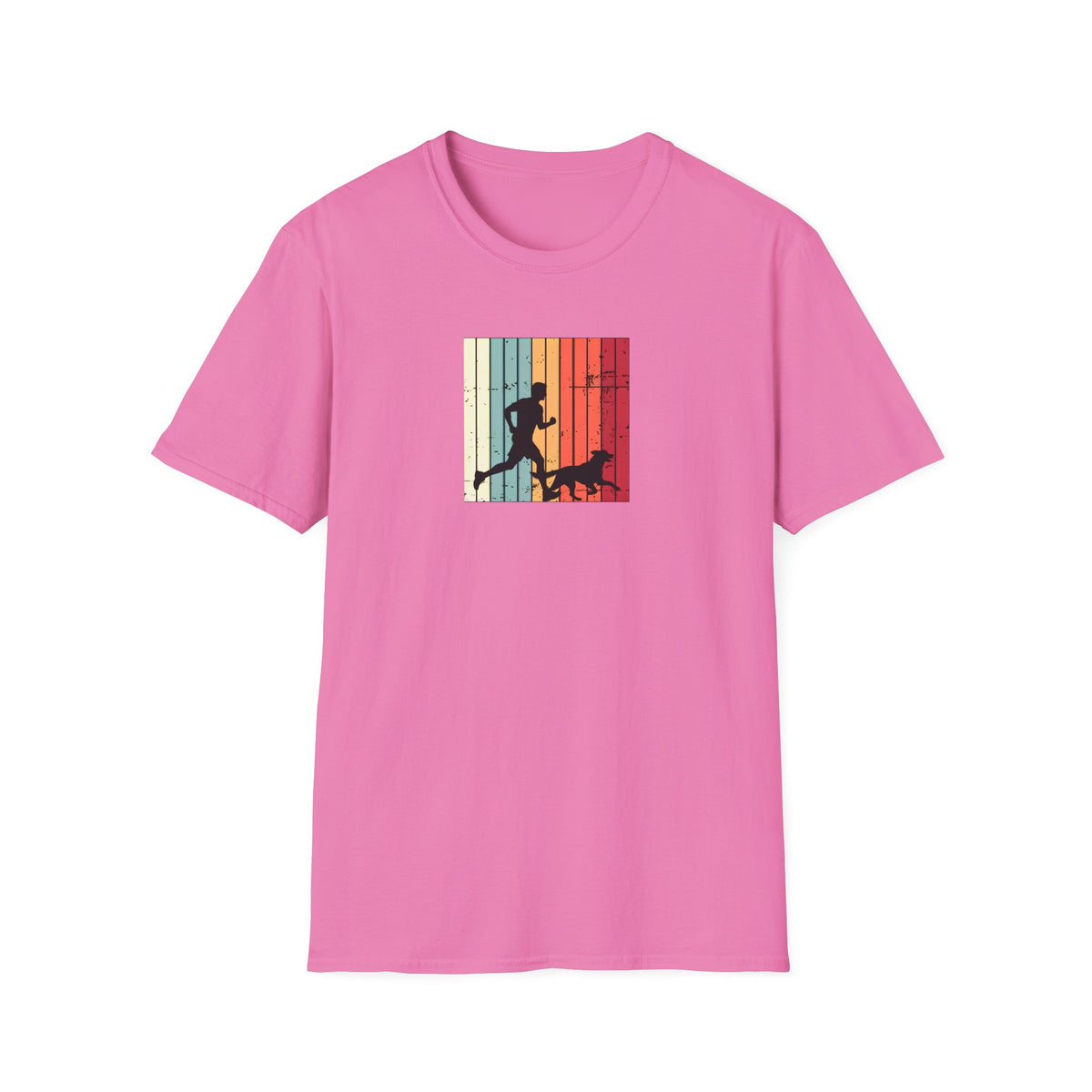 Running With My Best Friend –  Supersoft Unisex T-Shirt