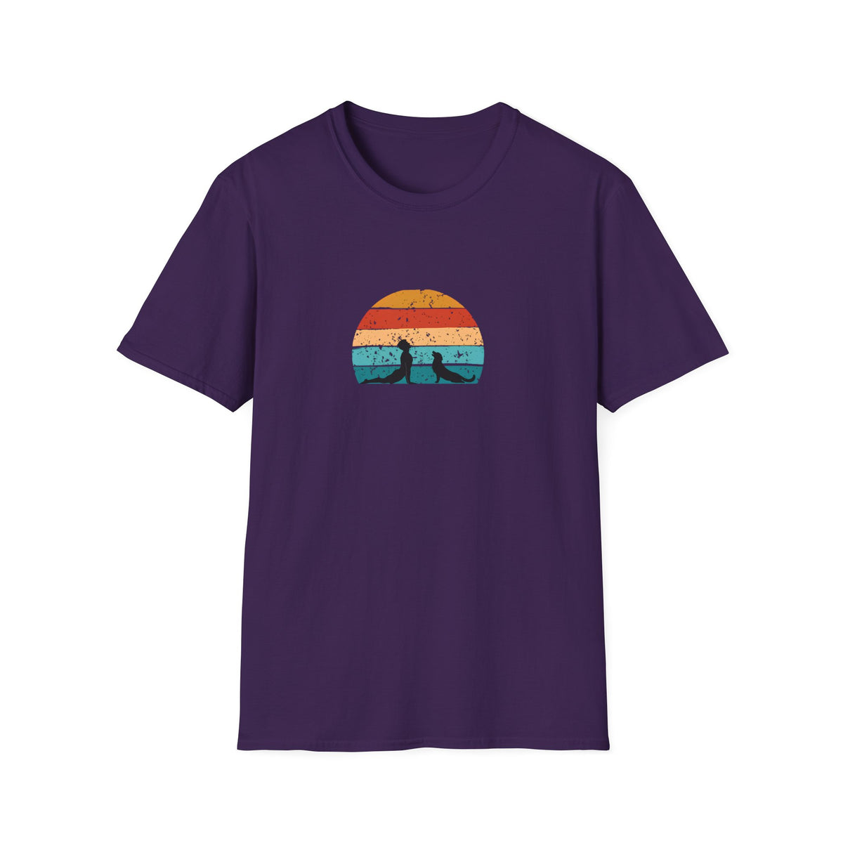 Downward Dog...With My Dog –  Supersoft Unisex T-Shirt