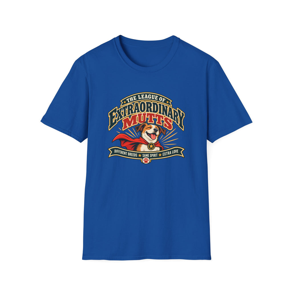 The League of Extraordinary Mutts - Supersoft Unisex T-shirt
