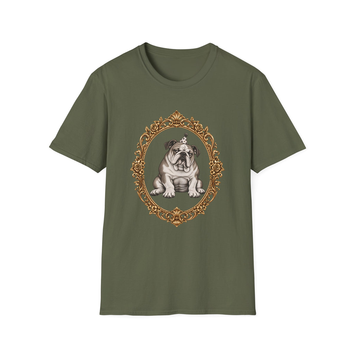 The Reluctant Party Animal – British Bulldog - Supersoft Unisex T-shirt