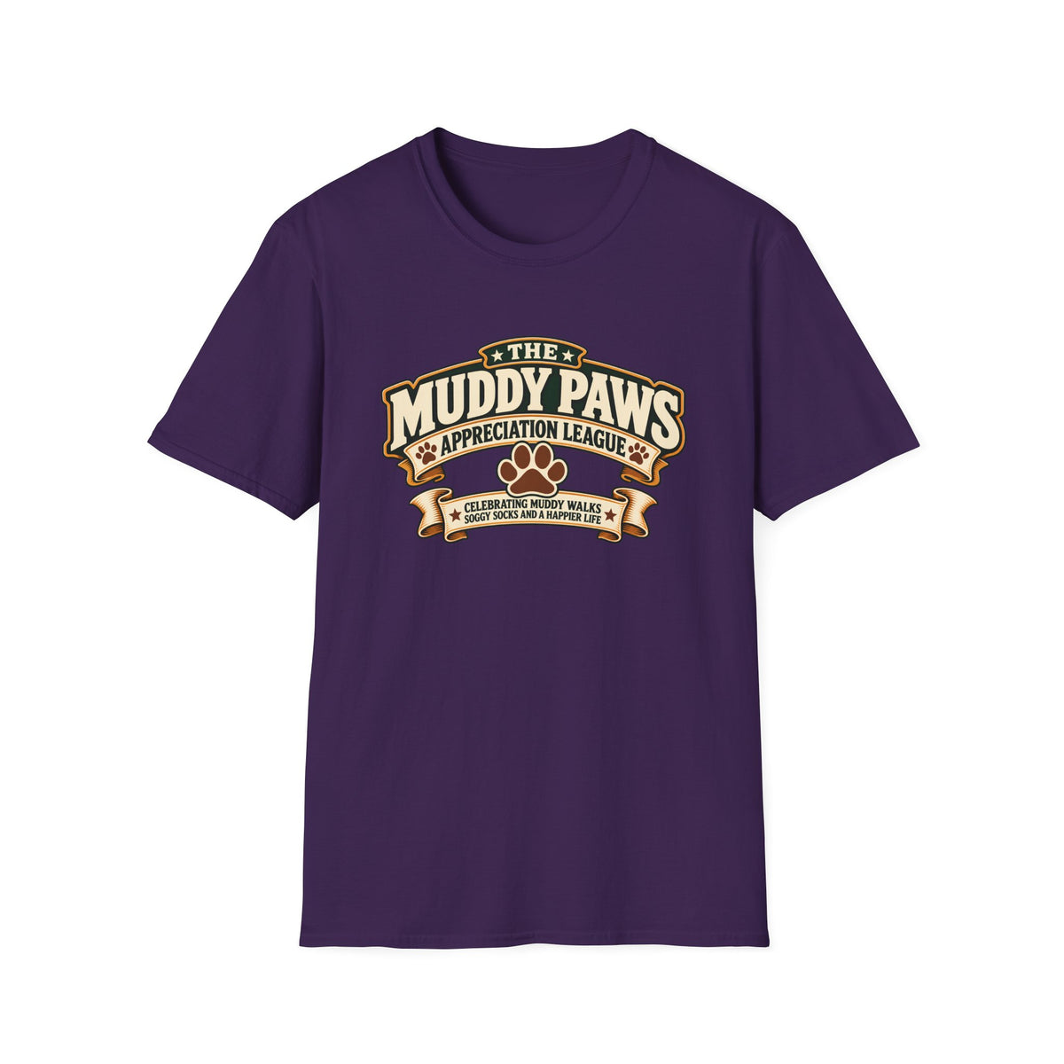 The Muddy Paws Appreciation League - Supersoft Unisex T-shirt