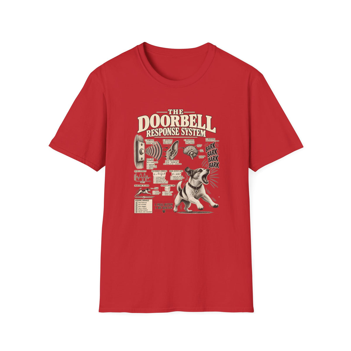 Doorbell Response System –  Supersoft Unisex T-Shirt