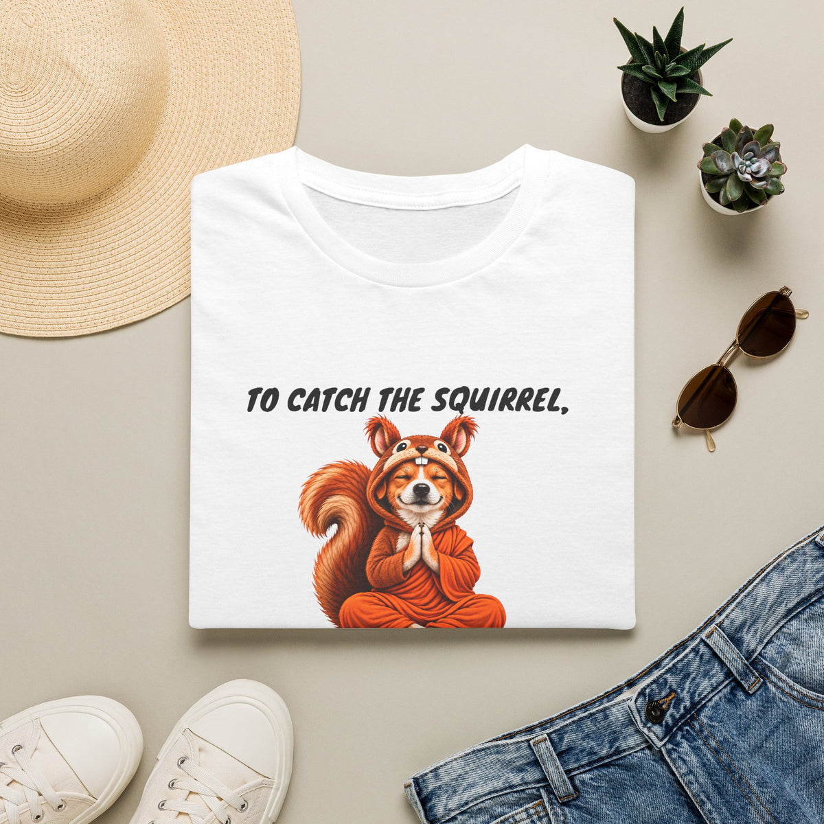 Good Boy's Guide to Enlightenment – To Catch the Squirrel –  Supersoft Unisex T-Shirt