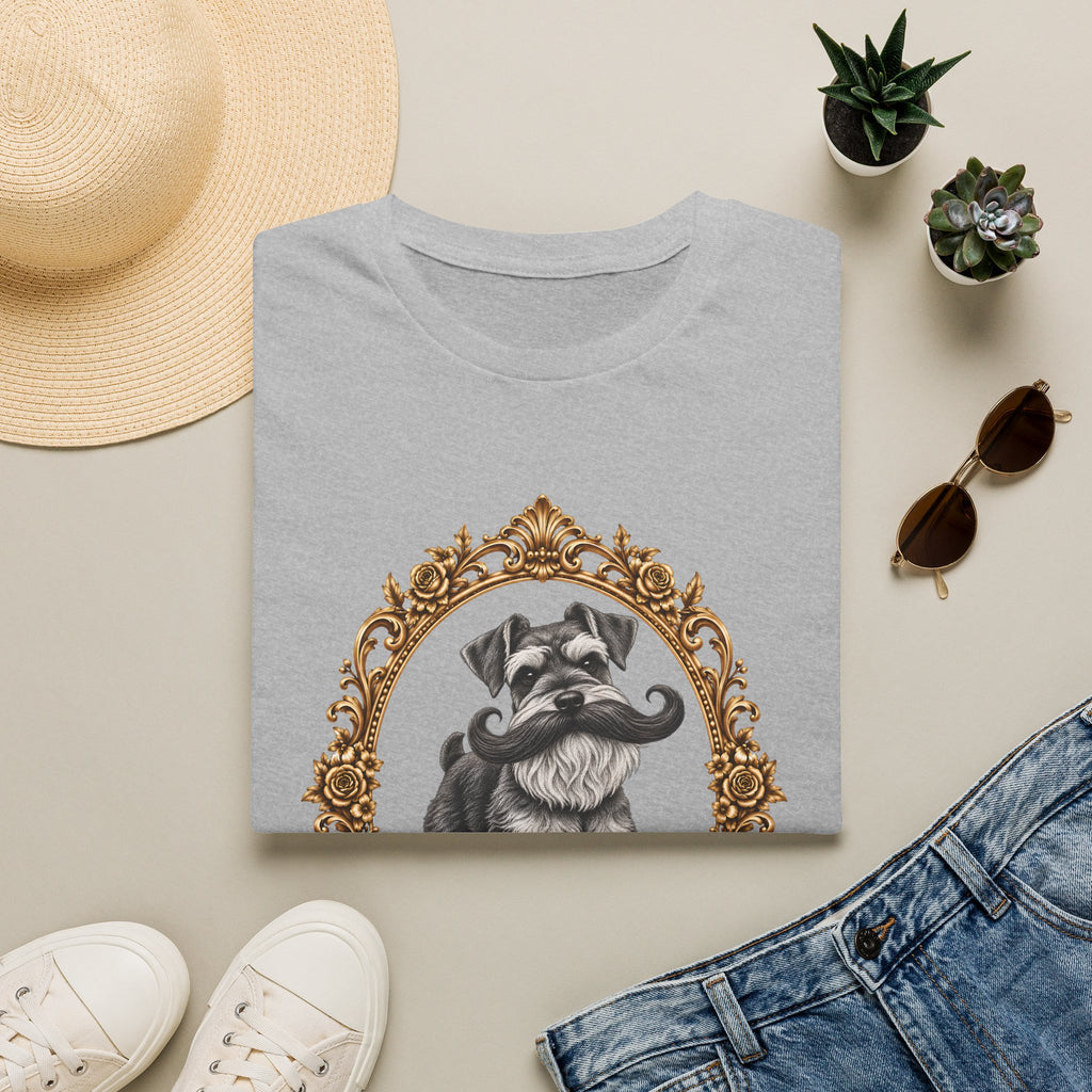 The Distinguished Sir Reginald Whiskers – Miniature Schnauzer - Supersoft Unisex T-shirt
