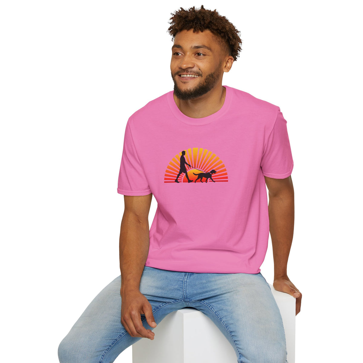 Walkies...Powered by the Dog –  Supersoft Unisex T-Shirt