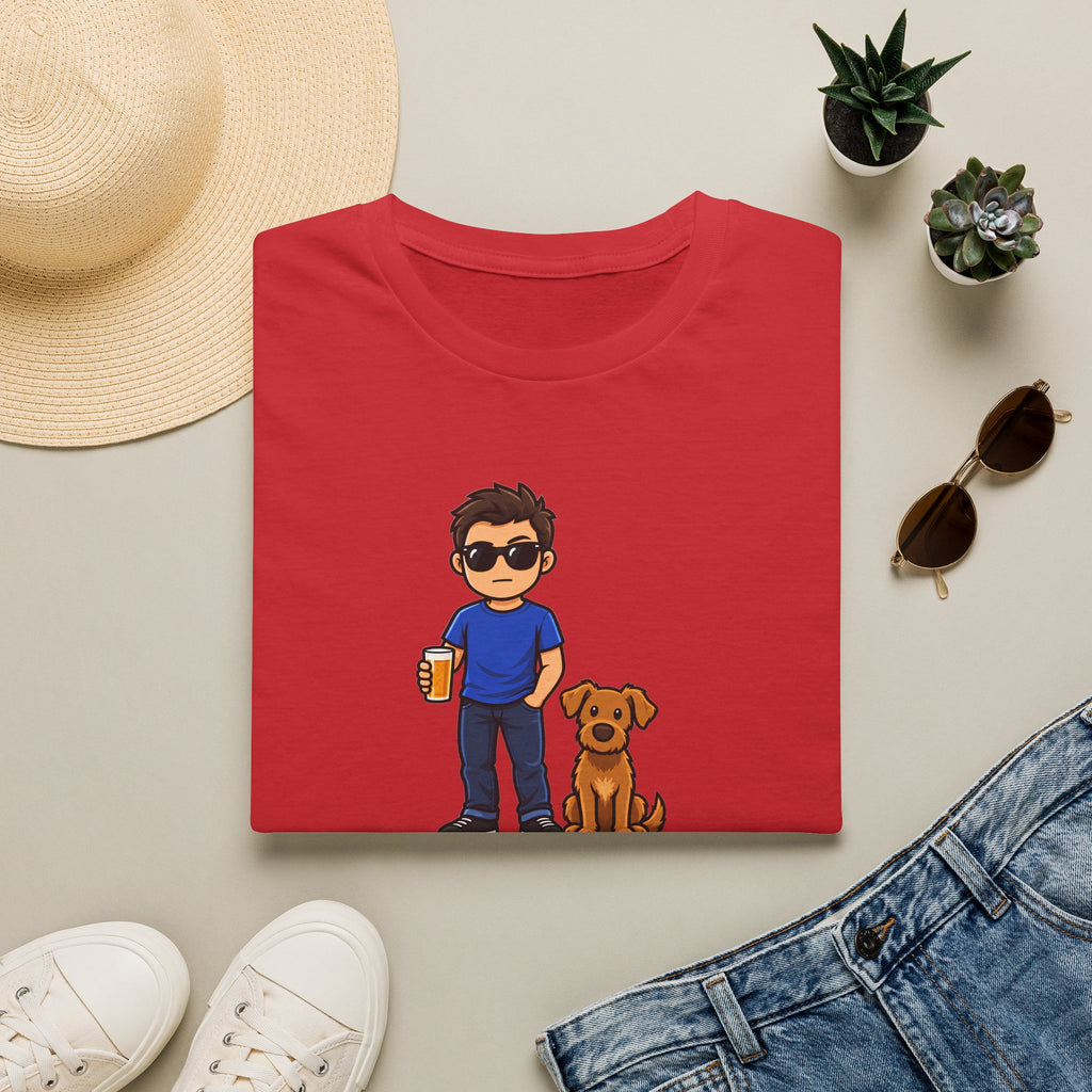 Beer, Dogs and Dudes - Two Legends, One Brain Cell - Supersoft Unisex T-shirt
