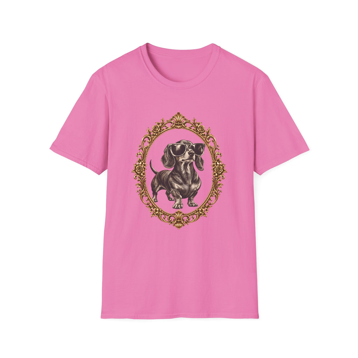 The Duke of Cool – Dachshund - Supersoft Unisex T-shirt