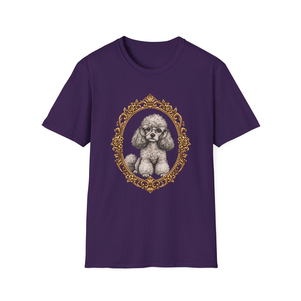 The Esteemed Lady Pawsworth – Poodle - Supersoft Unisex T-shirt