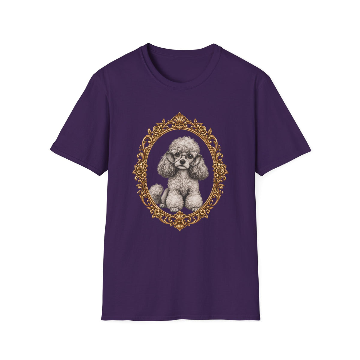 The Esteemed Lady Pawsworth – Poodle - Supersoft Unisex T-shirt