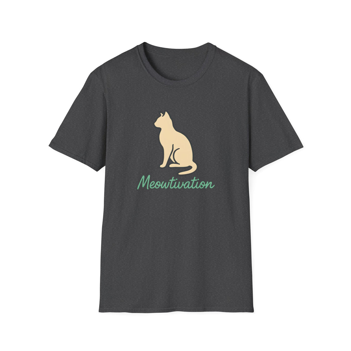 Meow-tivation Cat –  Supersoft Unisex T-Shirt