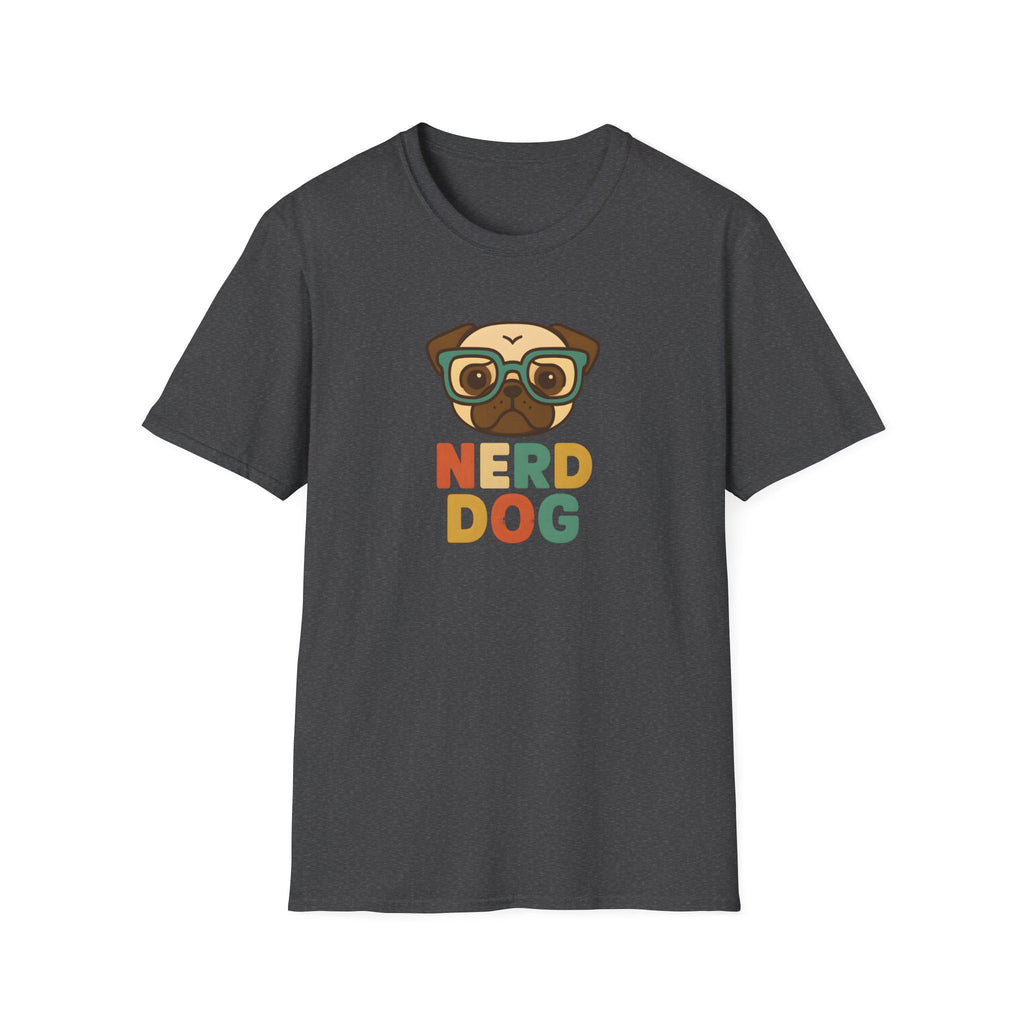 Nerd Dog  –  Supersoft Unisex T-Shirt