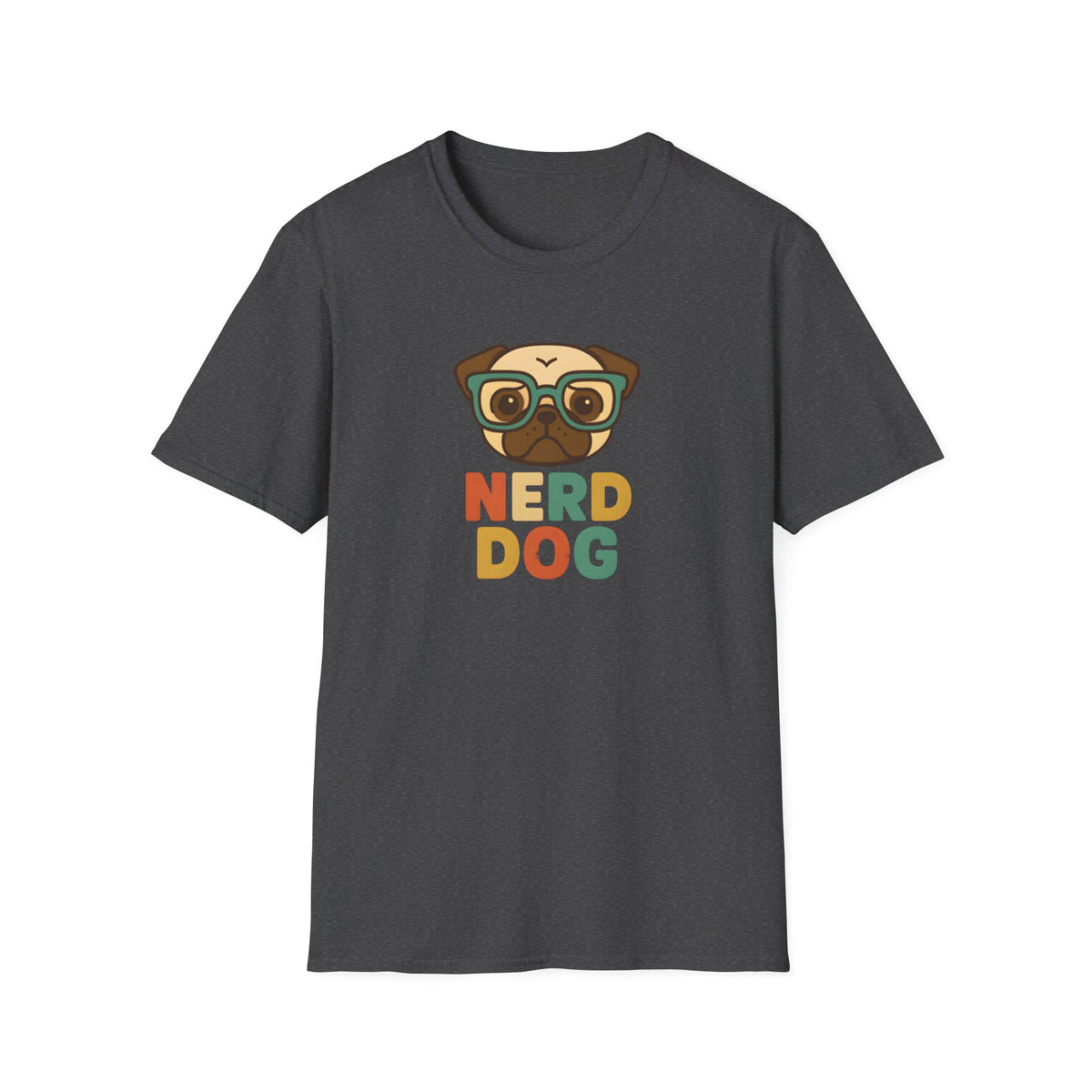 Nerd Dog  –  Supersoft Unisex T-Shirt