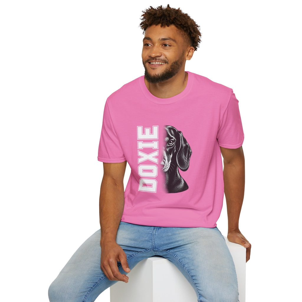 Dachshund On Duty - Supersoft Unisex T-shirt