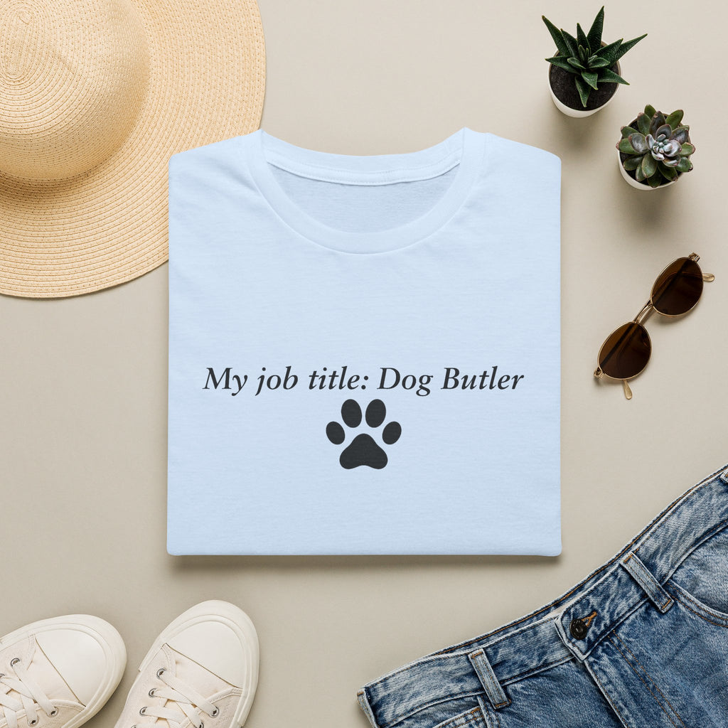 Adopted & Adored – Dog Butler –  Supersoft Unisex T-Shirt