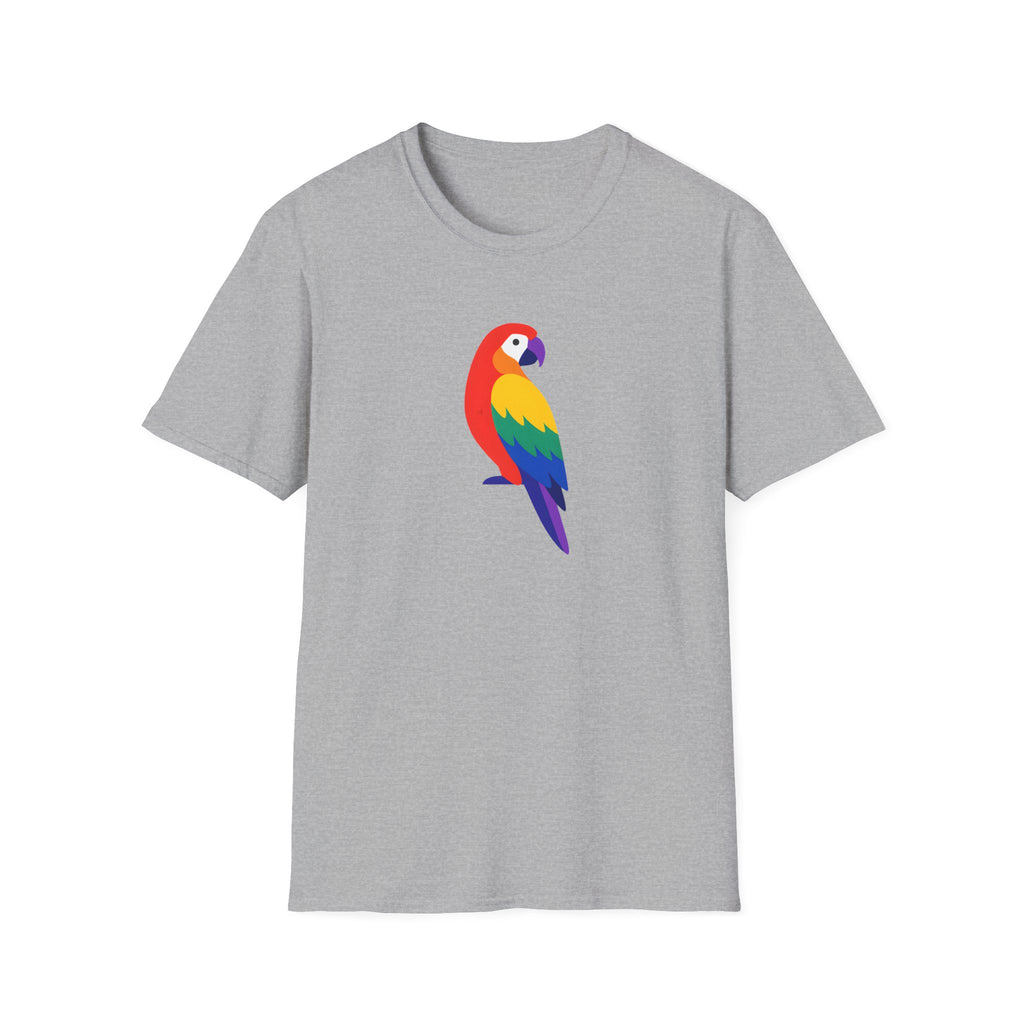Colorful Parrot Pop Art –  Supersoft Unisex T-Shirt