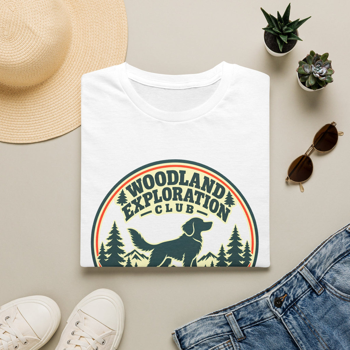 The Woodland Exploration Club - Supersoft Unisex T-shirt