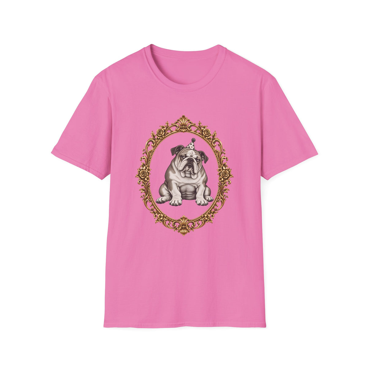 The Reluctant Party Animal – British Bulldog - Supersoft Unisex T-shirt