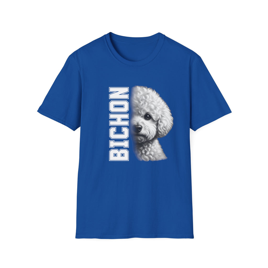 Bichon Frise On Duty - Supersoft Unisex T-shirt