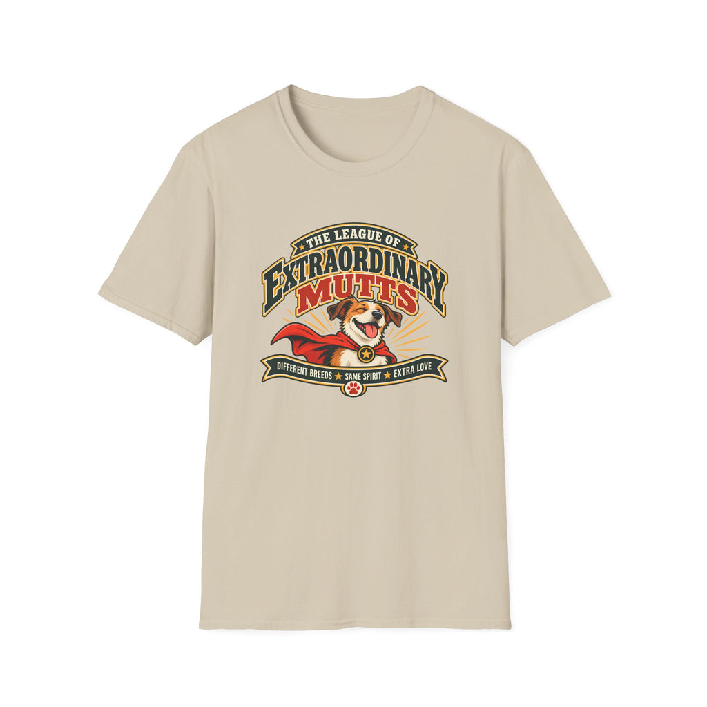 The League of Extraordinary Mutts - Supersoft Unisex T-shirt