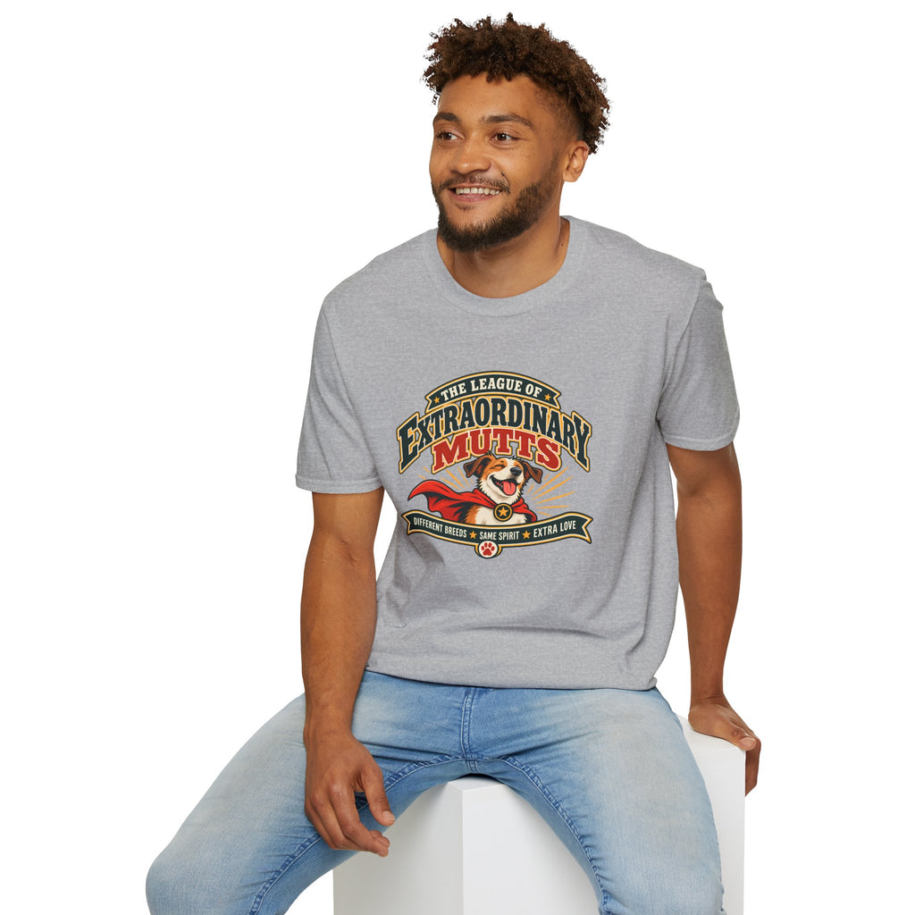 The League of Extraordinary Mutts - Supersoft Unisex T-shirt