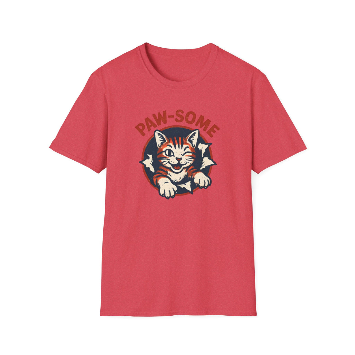 Paw-some Cat –  Supersoft Unisex T-Shirt