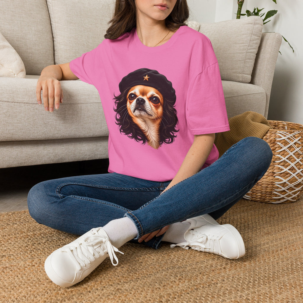 Chih Guevara – Small Dog, Big Revolution! - Supersoft Unisex T-shirt