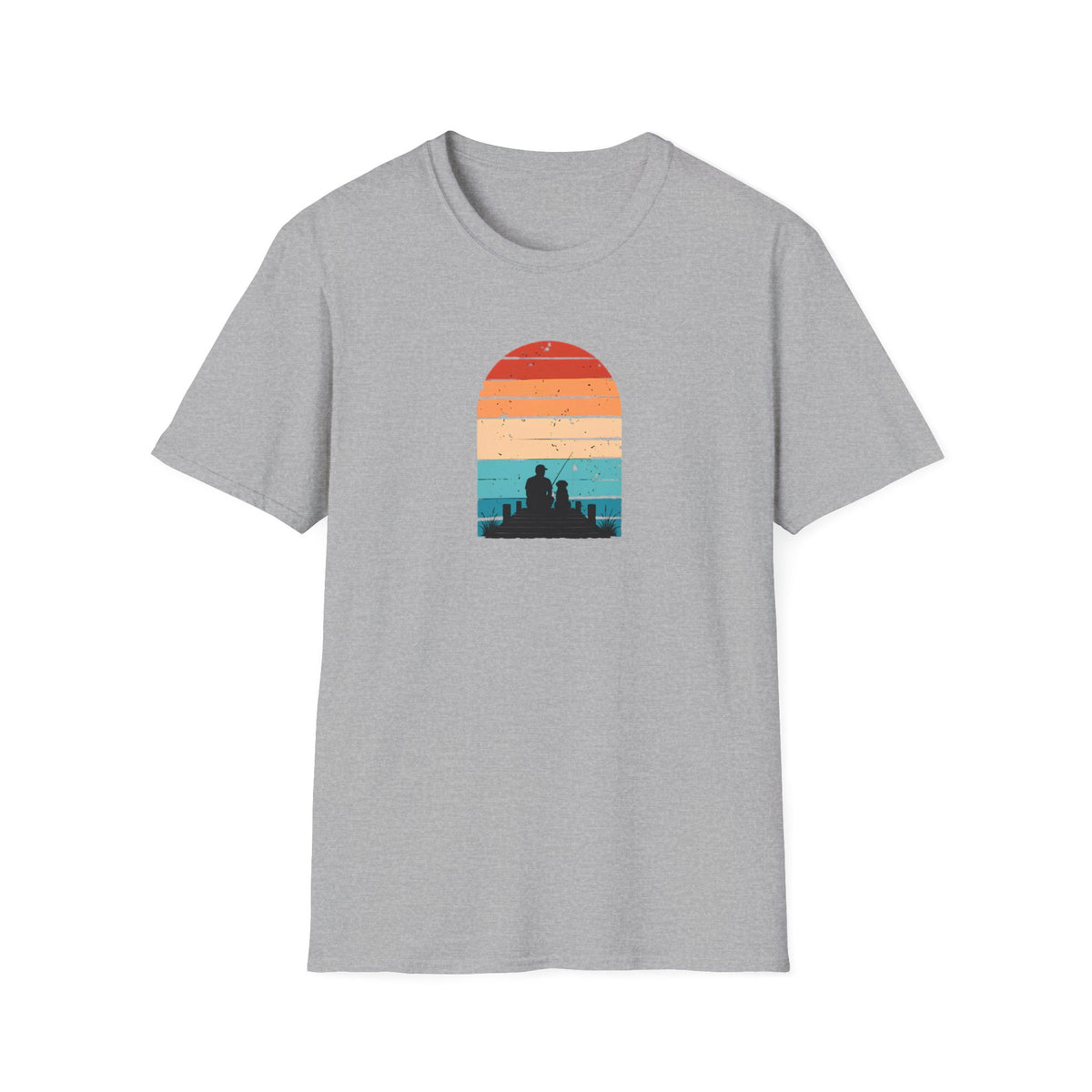 Just Me, My Dog & the Water –  Supersoft Unisex T-Shirt