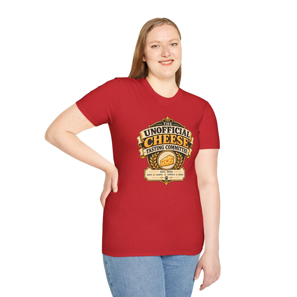 The Unofficial Cheese Tasting Committee - Supersoft Unisex T-shirt