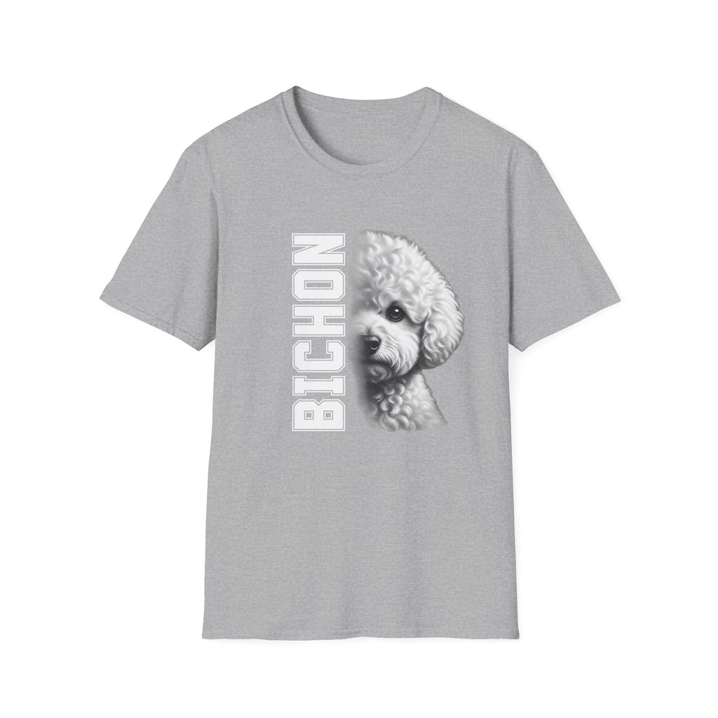 Bichon Frise On Duty - Supersoft Unisex T-shirt