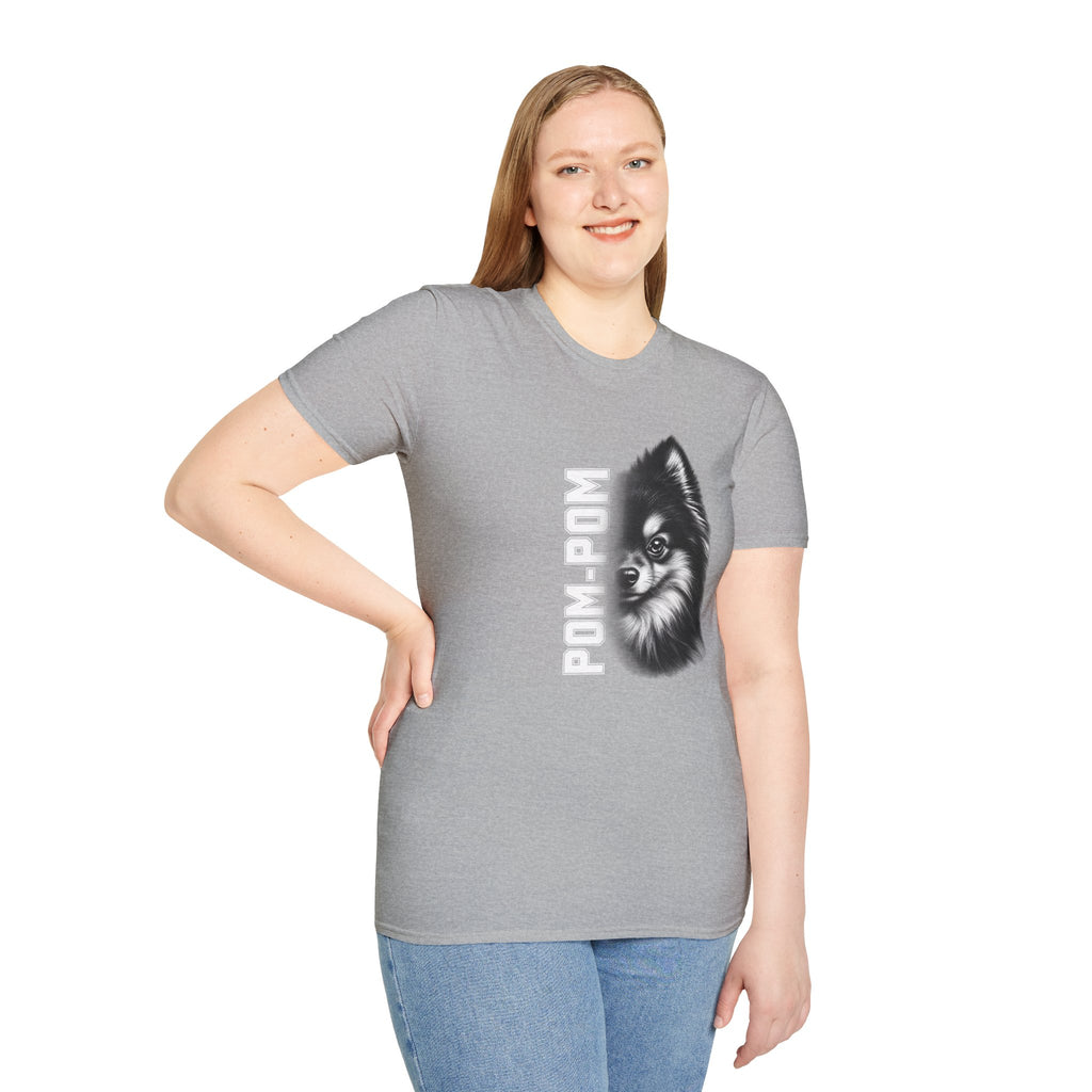 Pomeranian On Duty - Supersoft Unisex T-shirt