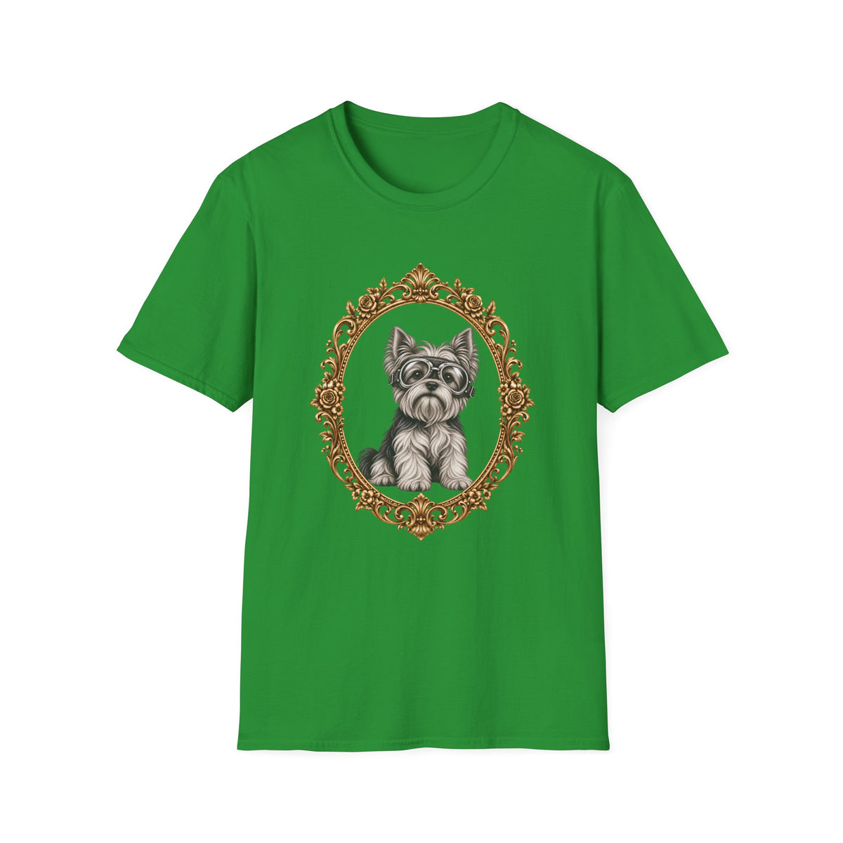 The Flying Yorkie – Yorkshire Terrier - Supersoft Unisex T-shirt